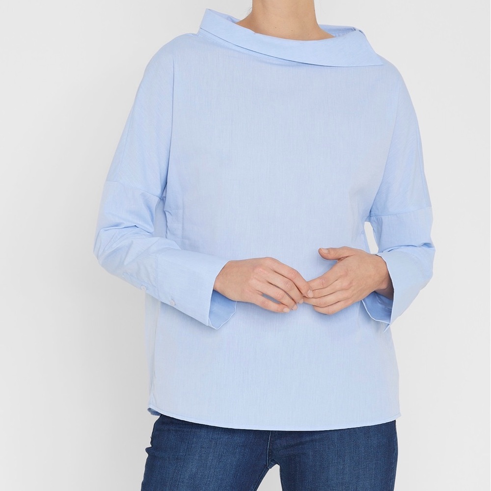 Opus Shirt blouse Famy chambray